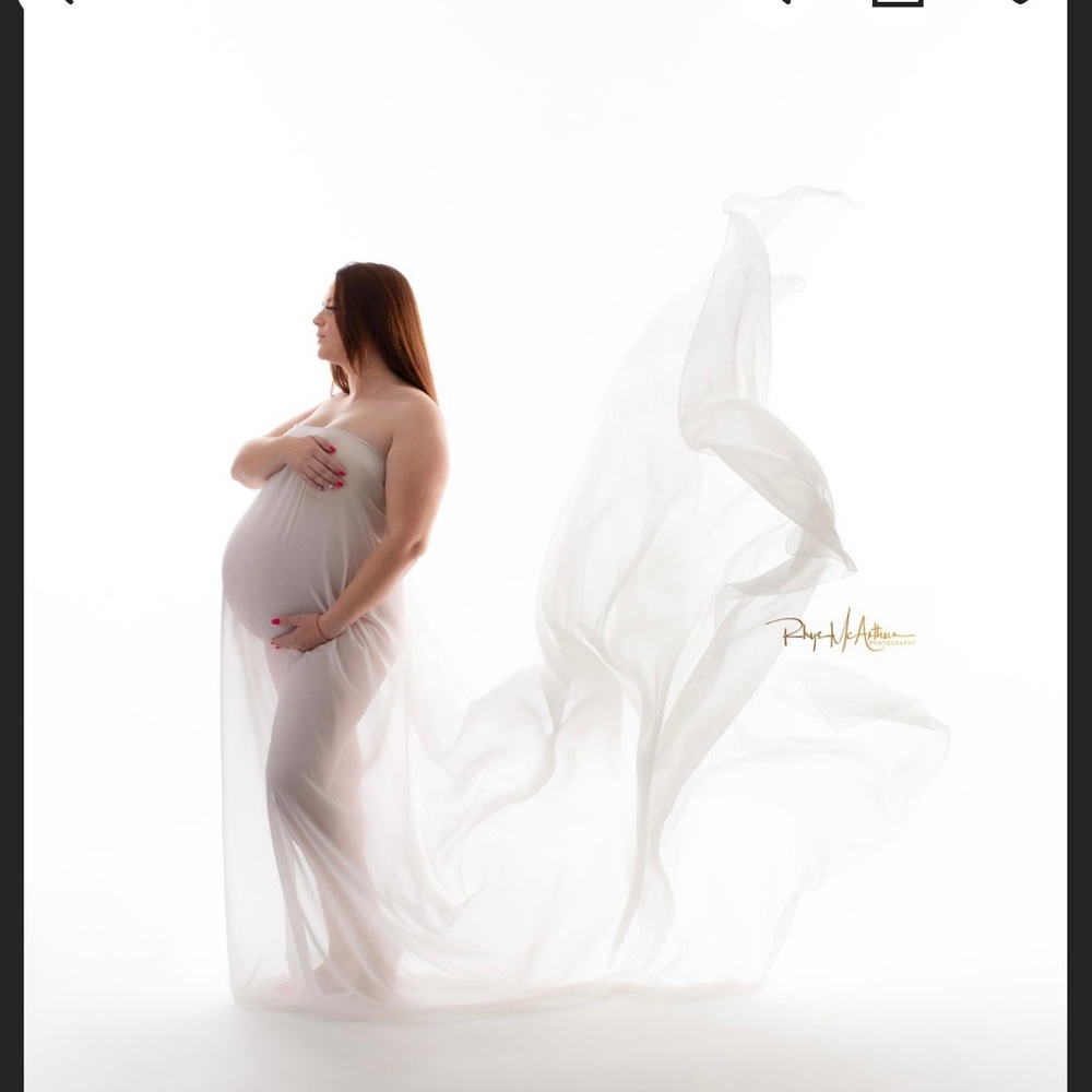 Tossing chiffon draping fabric